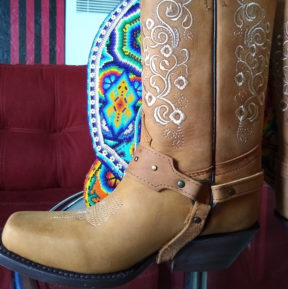 Old corral girls' cowgirl boots - Picture 2 of 4